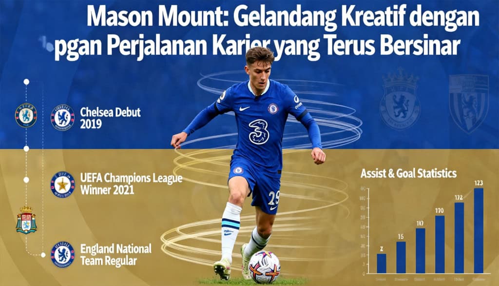 Mason Mount: Gelandang Kreatif dengan Perjalanan Karier yang Terus Bersinar